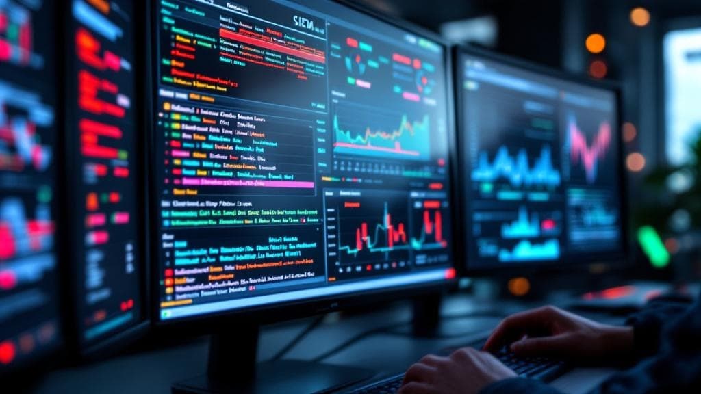 SIEM Dashboard Log-Übersicht
